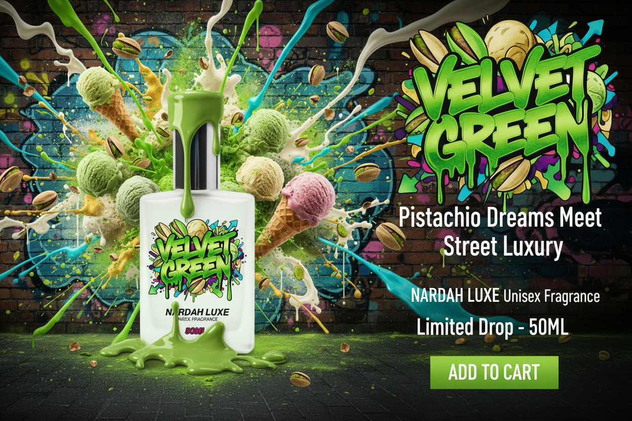 Velvet Green Horizontal Ad